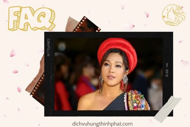 Những câu hỏi thường gặp về diễn viên Đinh Y Nhung