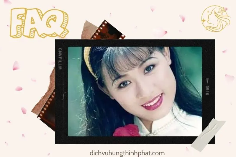 Những câu hỏi thường gặp về diễn viên Võ Sông Hương