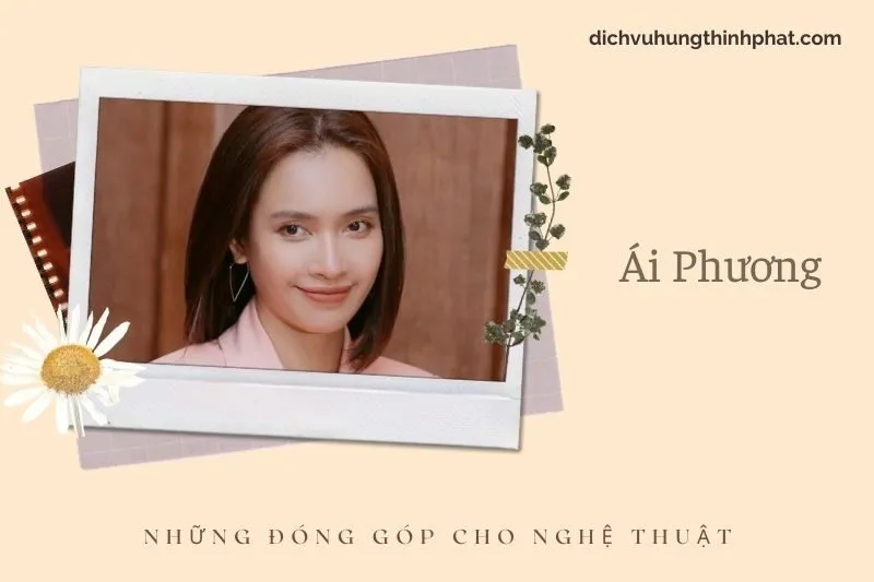 Những đóng góp cho nghệ thuật của Ái Phương
