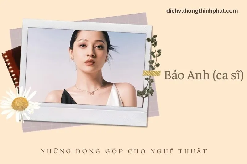 Những đóng góp cho nghệ thuật của BảO Anh