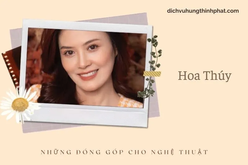 Những đóng góp cho nghệ thuật của Hoa Thúy