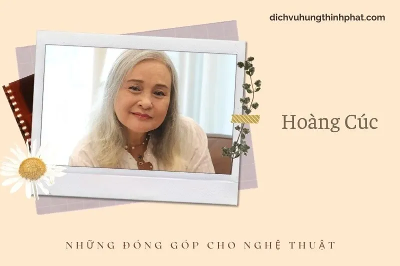 Những đóng góp cho nghệ thuật của Hoàng Cúc