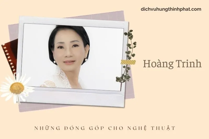Những đóng góp cho nghệ thuật của Hoàng Trinh