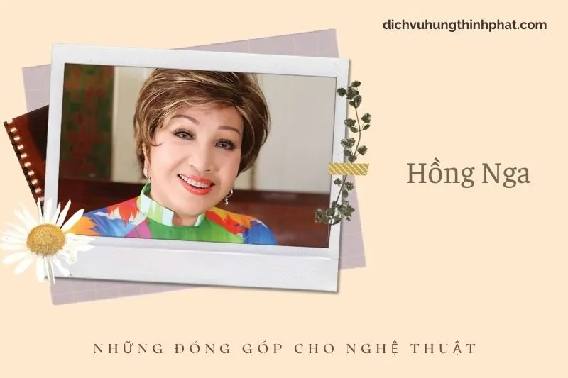 Những đóng góp cho nghệ thuật của HồNg Nga