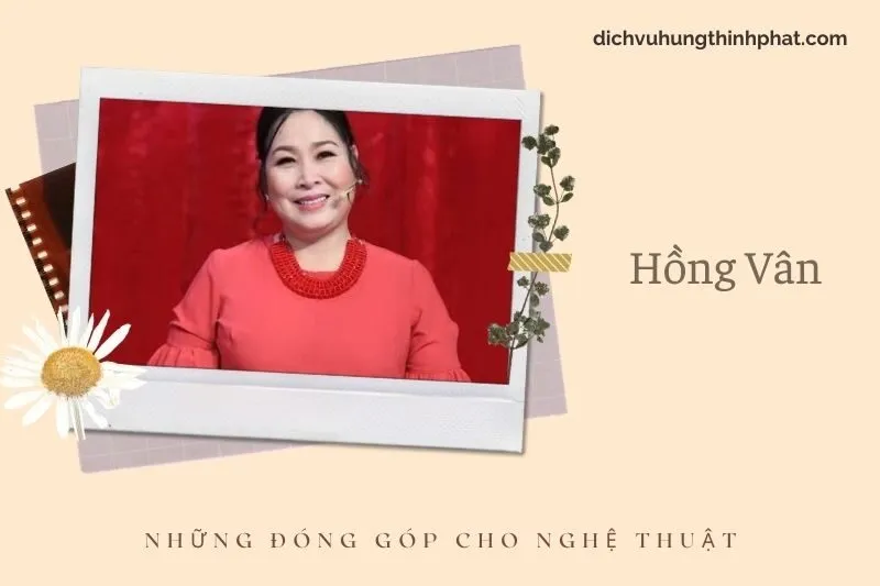 Những đóng góp cho nghệ thuật của HồNg Vân
