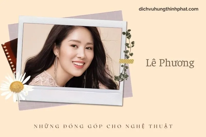 Những đóng góp cho nghệ thuật của Lê Phương