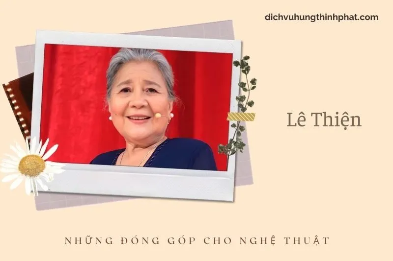Những đóng góp cho nghệ thuật của Lê ThiệN