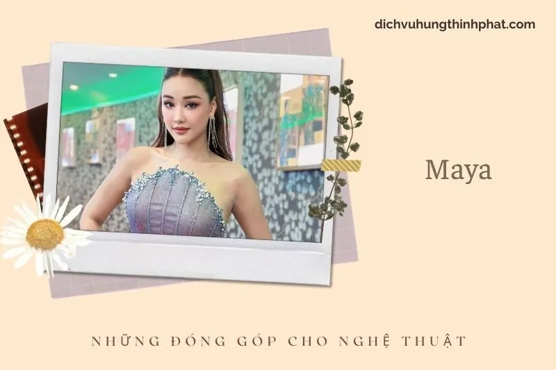 Những đóng góp cho nghệ thuật của Maya