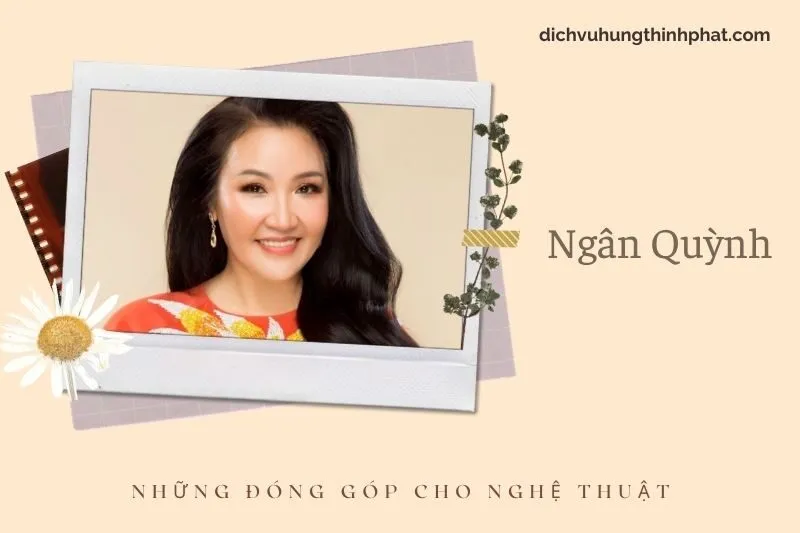 Những đóng góp cho nghệ thuật của Ngân QuỳNh