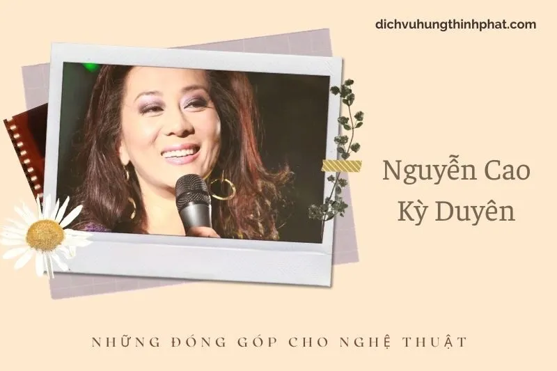 Những đóng góp cho nghệ thuật của NguyễN Cao Kỳ Duyên