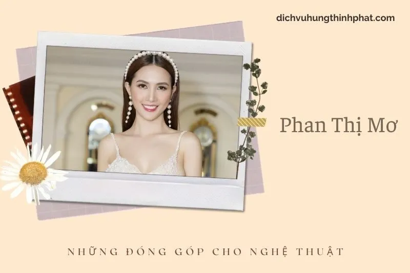 Những đóng góp cho nghệ thuật của Phan Thị Mơ