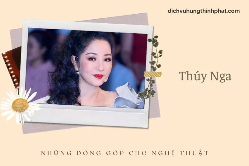 Những đóng góp cho nghệ thuật của Thúy Nga