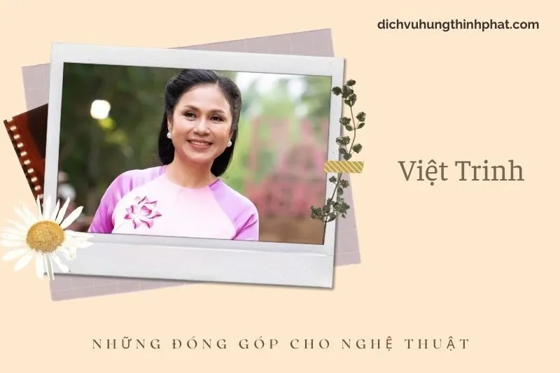Những đóng góp cho nghệ thuật của ViệT Trinh