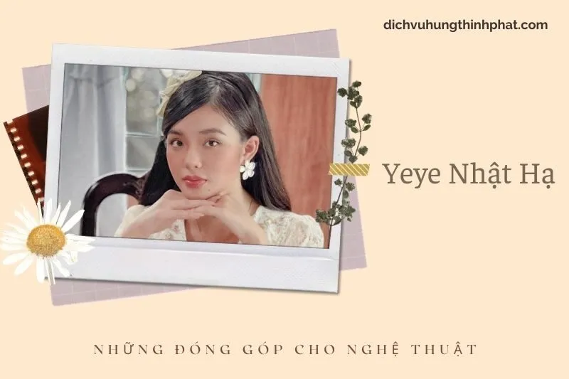 Những đóng góp cho nghệ thuật của Yeye NhậT Hạ