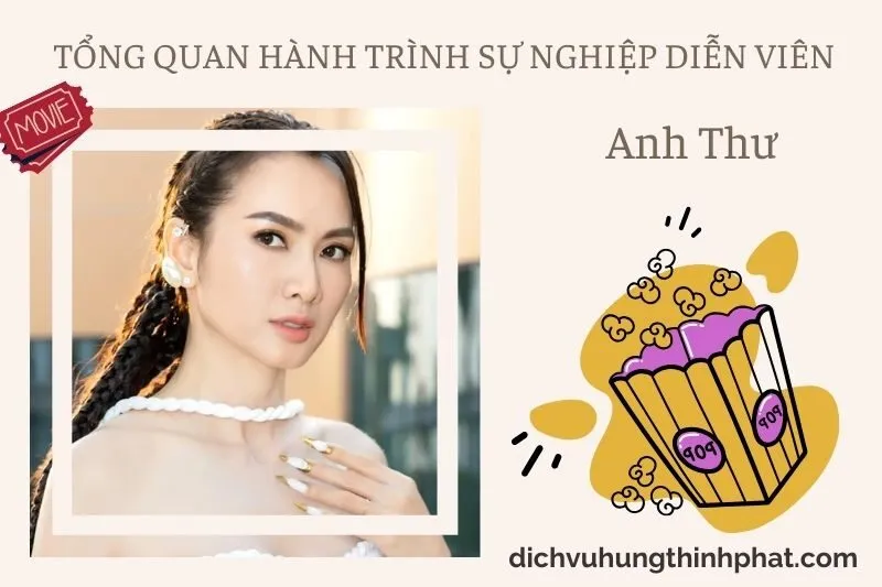 Tổng quan hành trình sự nghiệp diễn viên Anh Thư
