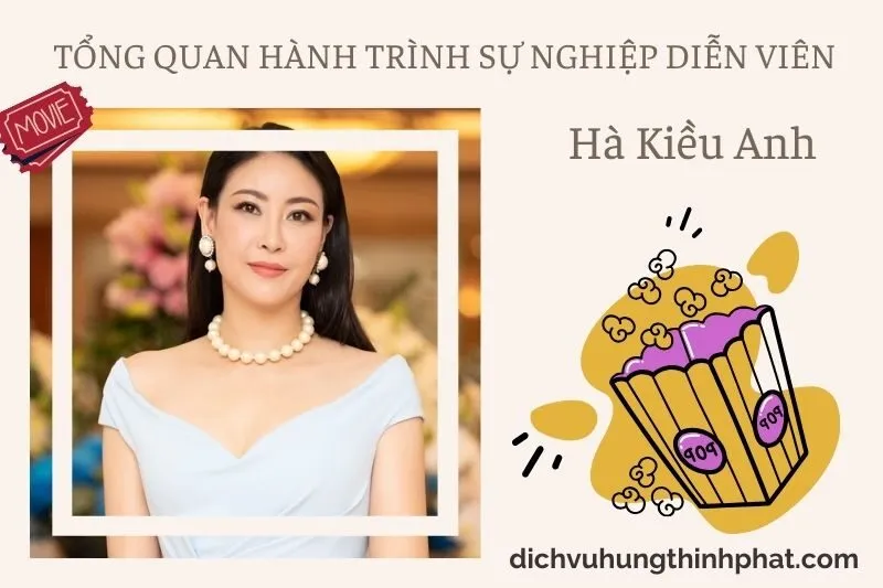 Tổng quan hành trình sự nghiệp diễn viên Hà KiềU Anh