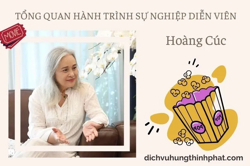 Tổng quan hành trình sự nghiệp diễn viên Hoàng Cúc
