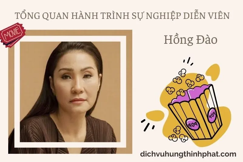 Tổng quan hành trình sự nghiệp diễn viên HồNg Đào