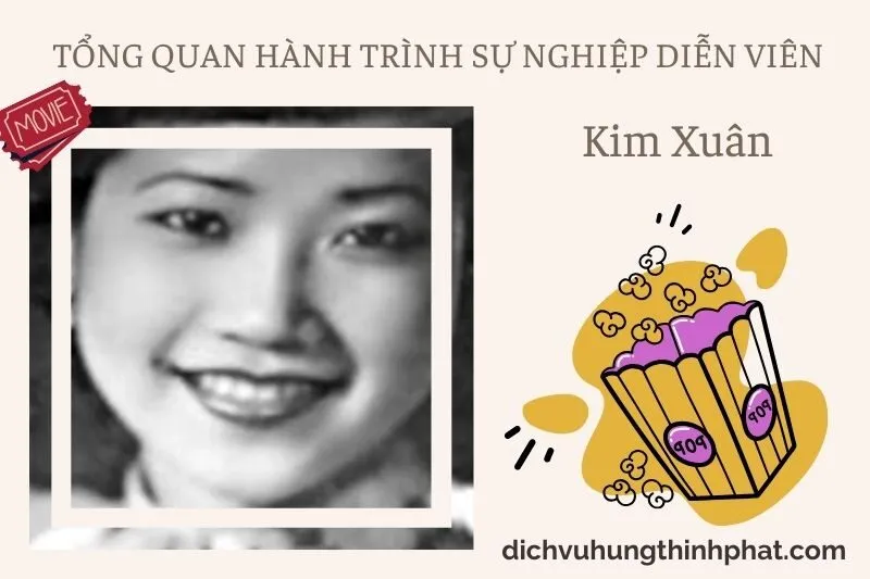 Tổng quan hành trình sự nghiệp diễn viên Kim Xuân