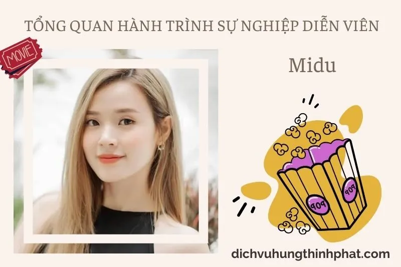 Tổng quan hành trình sự nghiệp diễn viên Midu