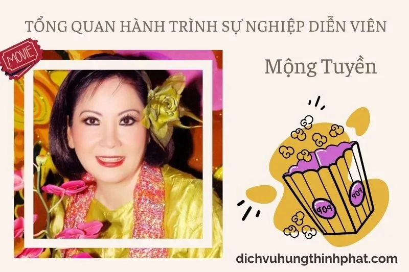 Tổng quan hành trình sự nghiệp diễn viên MộNg TuyềN