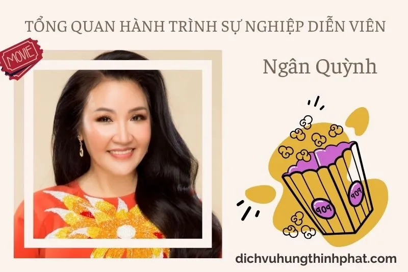 Tổng quan hành trình sự nghiệp diễn viên Ngân QuỳNh