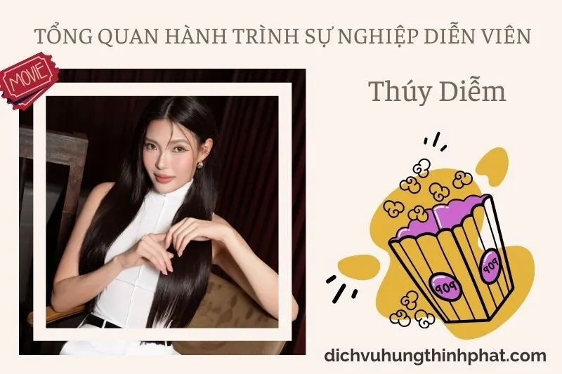 Tổng quan hành trình sự nghiệp diễn viên Thúy DiễM