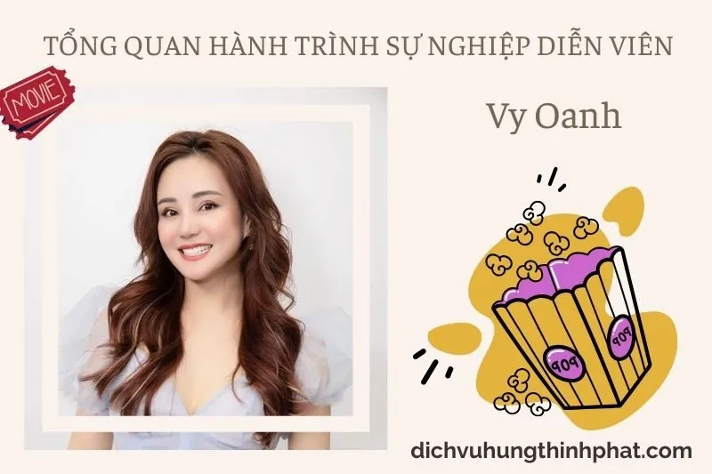 Tổng quan hành trình sự nghiệp diễn viên Vy Oanh