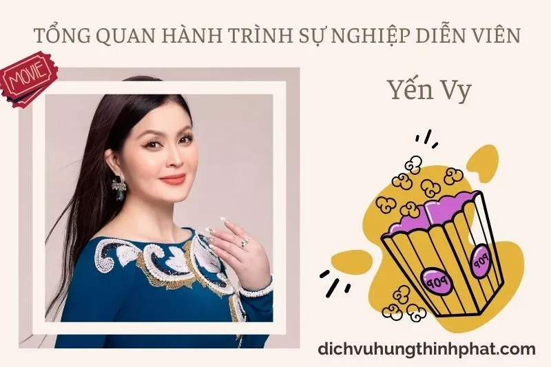 Tổng quan hành trình sự nghiệp diễn viên YếN Vy