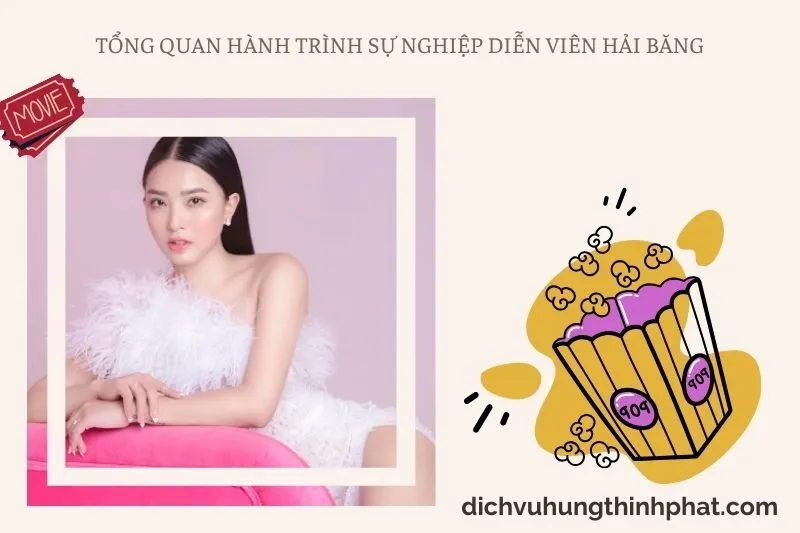 Tổng quan hành trình sự nghiệp diễn viên Hải Băng