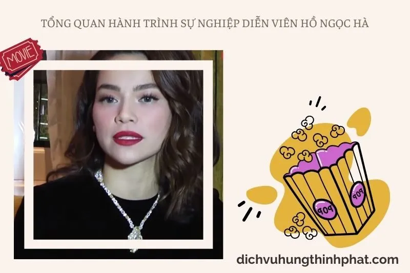 Tổng quan hành trình sự nghiệp diễn viên Hồ Ngọc Hà